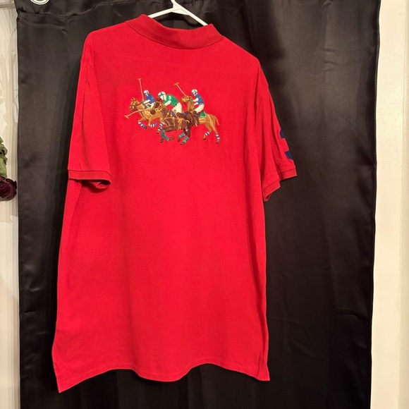 Polo Ralph Lauren Triple Pony Polo men’s shirt custom slim fit XL - Picture 9 of 16